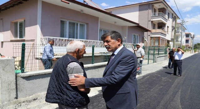 Ömer Parmaksızoğlu Caddesi yenilendi