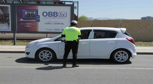 Orduda bir haftada 11 bin 615 araç denetlendi