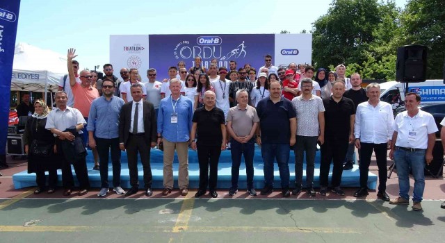 Orduda triatlon yarışları başladı