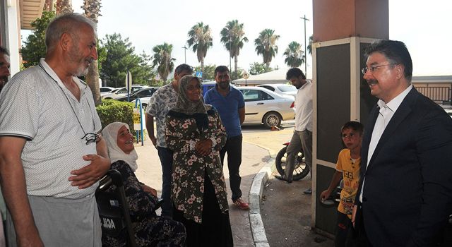Osmaniye Valisi Erdinç Yılmaz, Bayramda hastane ziyaretinde bulundu