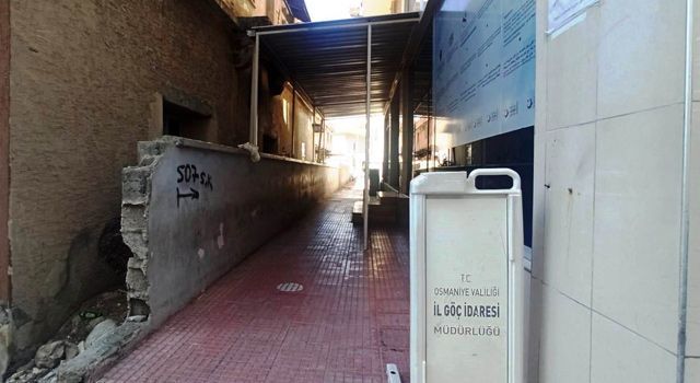 Osmaniye'de Yaya yoluna “Sokak numarası” verilmiş!