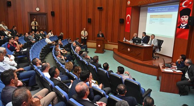 Osmaniye'de Yılın 3. Koordinasyon kurulu toplantısı yapıldı