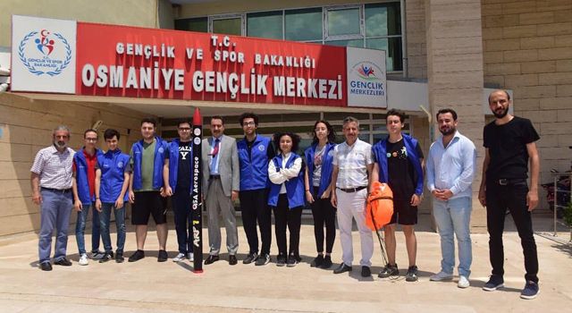 Osmaniyeli Gençlerimizin hedefi roket yarışmasında şampiyonluk!