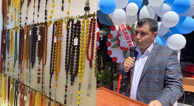 Osmaniye'nin Bahçe İlçesi’nde, Tespihbahcesi.com satış mağazası açıldı
