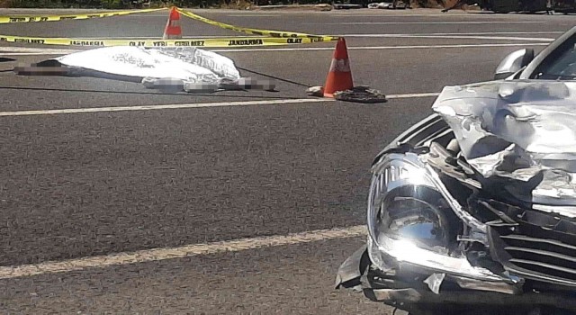 Malatya'da Otomobil ile akülü bisiklet çarpıştı: 1 ölü