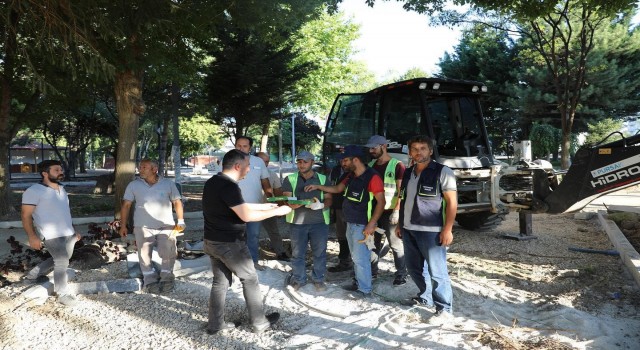 Pursaklarda Atatürk Parkı sıfırdan yenileniyor