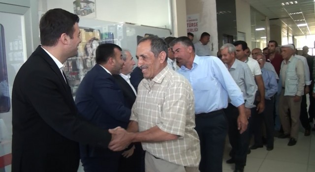 Pütürge Belediyesinde bayramlaşma