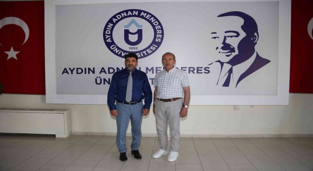 Rektör Aldemir mevkidaşı Yıldızı ağırladı