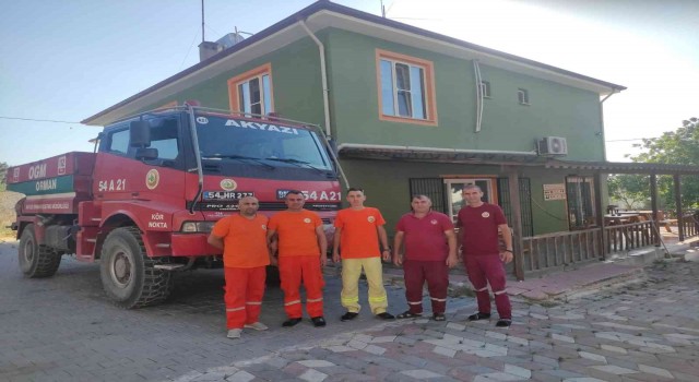 Sakaryadan, İzmire takviye orman ekibi
