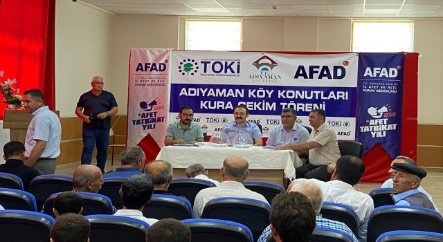 Samsatta afetzedeler kalıcı konutlarına kavuşuyor