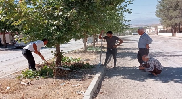 Samsatta yaz temizliği başladı