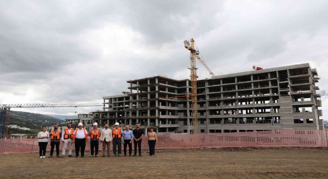 Samsun Şehir Hastanesi yüzde 55e ulaştı
