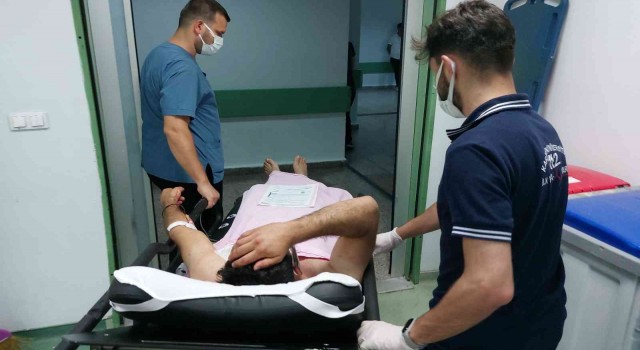 Samsunda bıçaklı saldırı: 1 yaralı
