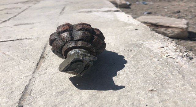 Samsunda el bombası bulundu