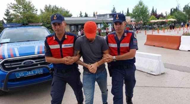 Samsunda hırsızlık iddiasına gözaltı