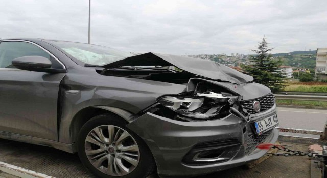 Samsunda trafik kazası: 4 yaralı