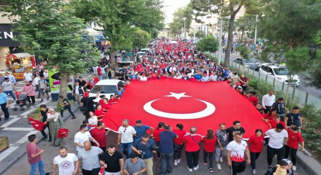 Şanlıurfada 15 Temmuz Demokrasi ve Milli Birlik Günü