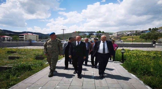 Sarıkamışta protokol bayramlaştı