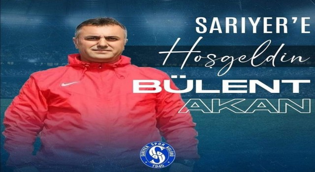 Sarıyerde teknik direktörlüğe Bülent Akan getirildi