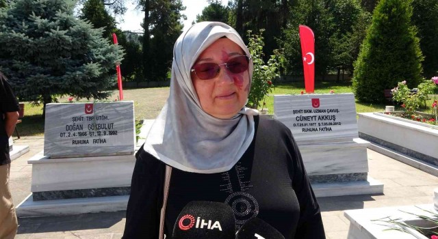 Şehit annesi duygulandırdı: “Bir erkek evladım daha olsa, onu da vatana verirdim”
