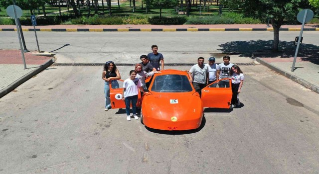 Şehitkamilde 110 km yolu 4 TLye kat eden elektrikli araç üretildi