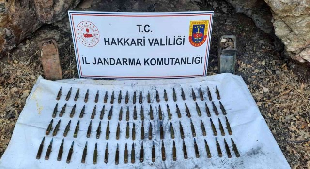 Şemdinlide uçaksavar mühimmatı ele geçirildi
