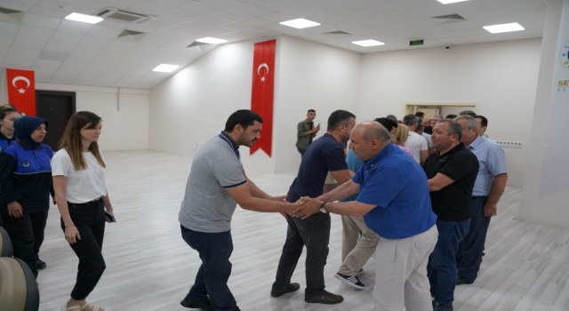 Seydikemer Belediyesinde bayramlaşma programı düzenlendi