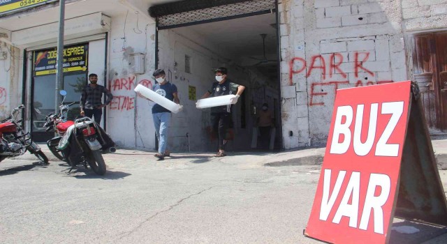 Sıcak havada buz satışları patladı