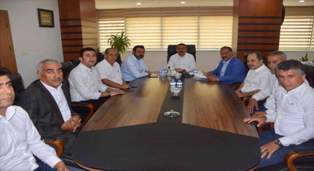 Siirtte muhtarlar sorun ve taleplerini dile getirdi