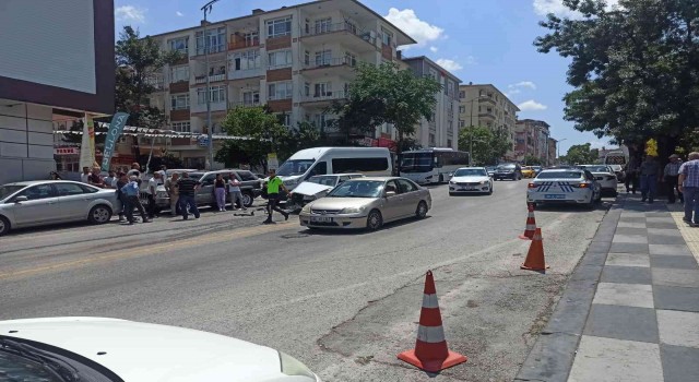 Sincanda trafik kazası: 1 yaralı