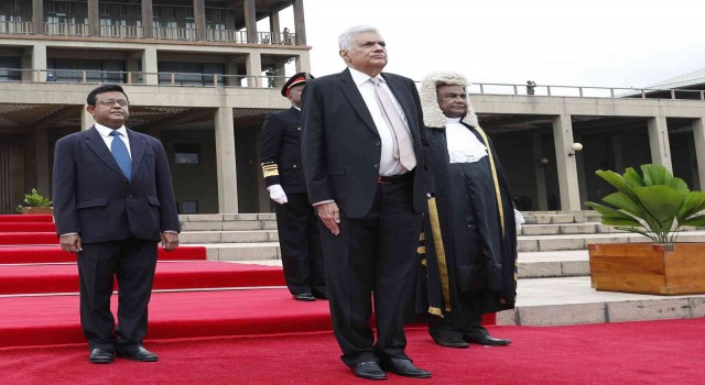 Sri Lankanın yeni Devlet Başkanı Wickremesinghe yemin etti