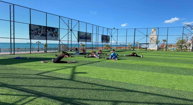 Süleymanpaşalı kadınlardan sabah sporuna büyük ilgi