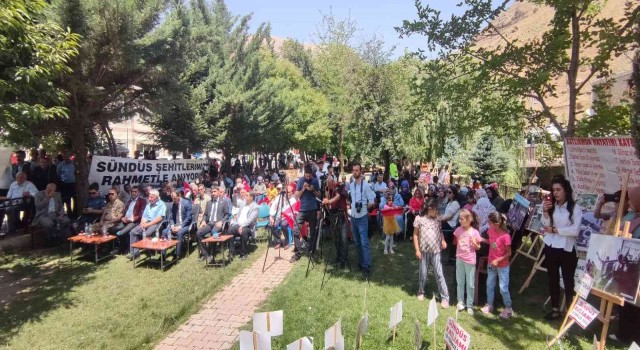 Sündüs yaylasında şehit edilen 24 kişi anıldı