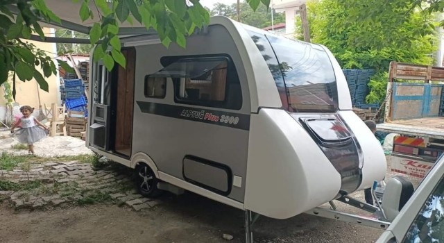 Sungurluda üretilen karavanlar yoğun talep görüyor