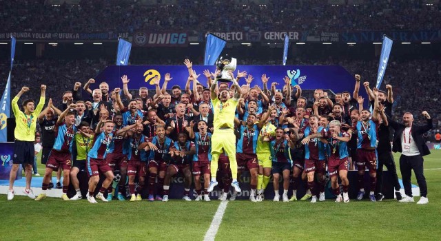 Süper Kupanın sahibi Trabzonspor