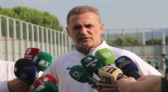 Tahsin Tam: Bursasporu play-off yarışında tutmak istiyoruz