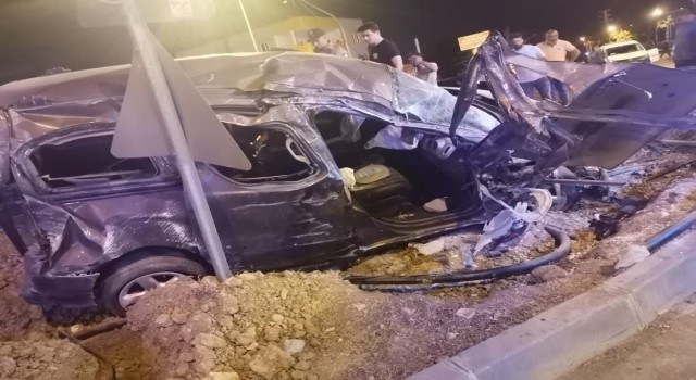 Tarsusta trafik kazasında 1 kişi öldü, 2 kişi yaralandı