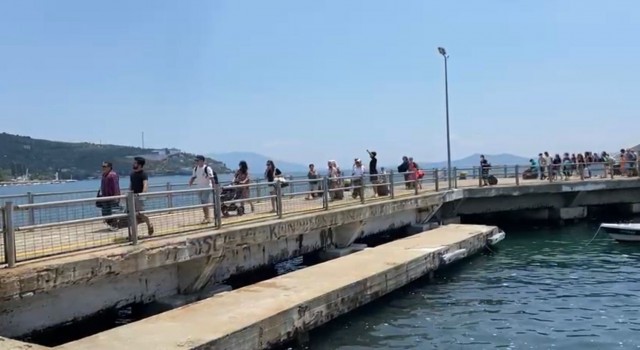 Tatilciler 9 günlük bayram tatilinde Avşaya akın etti