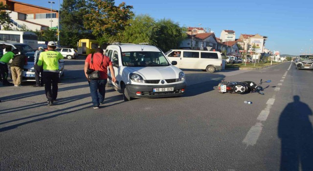 Tavşanlıda trafik kazası: 1 yaralı