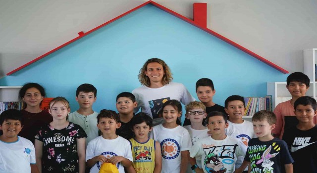Taylan Antalyalıdan çocuklar için anlamlı proje