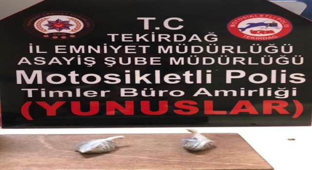 Tekirdağda ruhsatsız silah ve uyuşturucu operasyonu