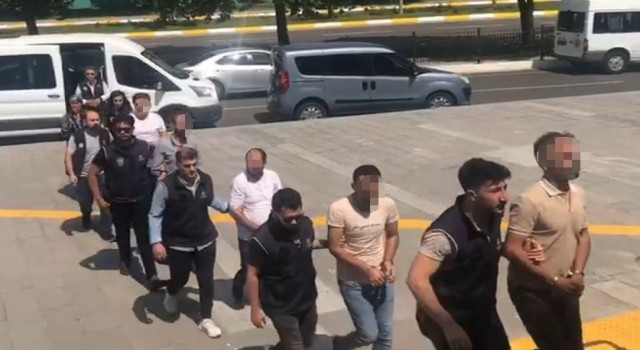 Tekirdağda terör örgütü propagandasına 6 gözaltı