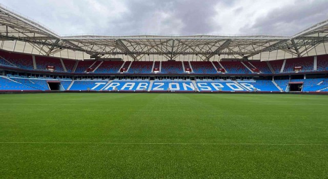 Trabzonsporun stadyumu yeni sezona hazırlanıyor