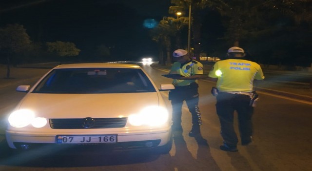 Trafikte alkol uygulamasında 561 sürücü denetlendi