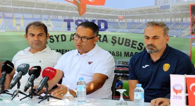 TSYD Ankara Şubesinin düzenlediği turnuva öncesi MKE Ankaragücü ve Gençlerbirliği bir arada