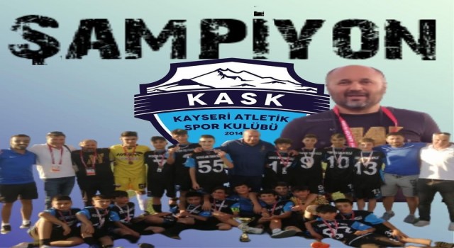U14 Liginde şampiyon Kayseri Atletikspor
