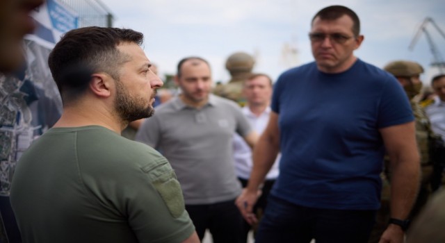 Ukrayna Devlet Başkanı Vladimir Zelenskiy, Ukrayna tahıl sevkiyatına hazır