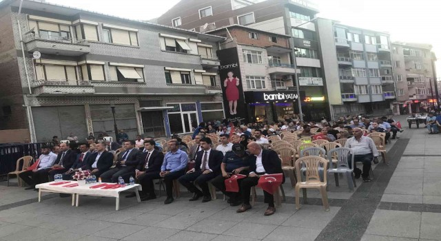 Uzunköprüde 15 Temmuz anma etkinliği