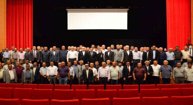 Vali Buhara muhtarlarla bir araya geldi
