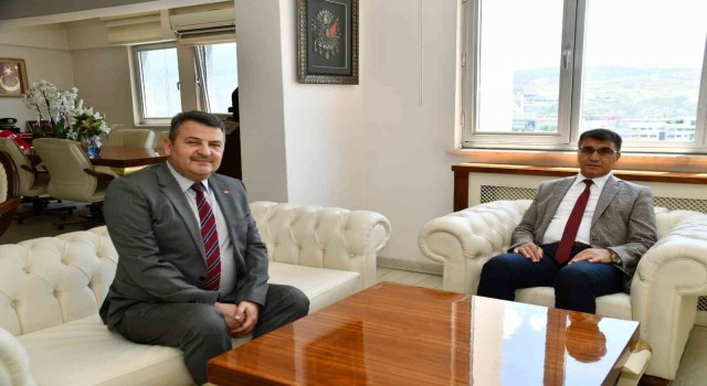 Vali Gürelden Emniyet Müdürü Yırtara hayırlı olsun ziyareti